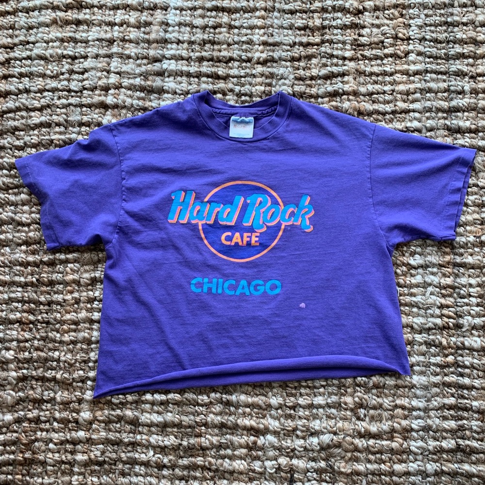 Hard Rock Chicago Crop Tee 🙋🏼‍♀️